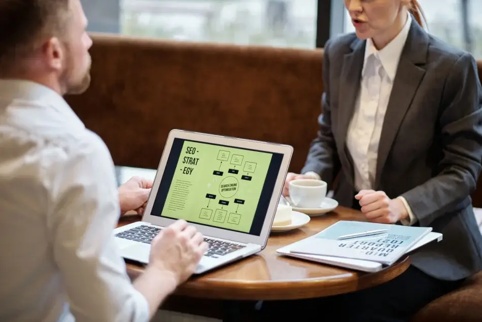 SEO analysis of a homepage